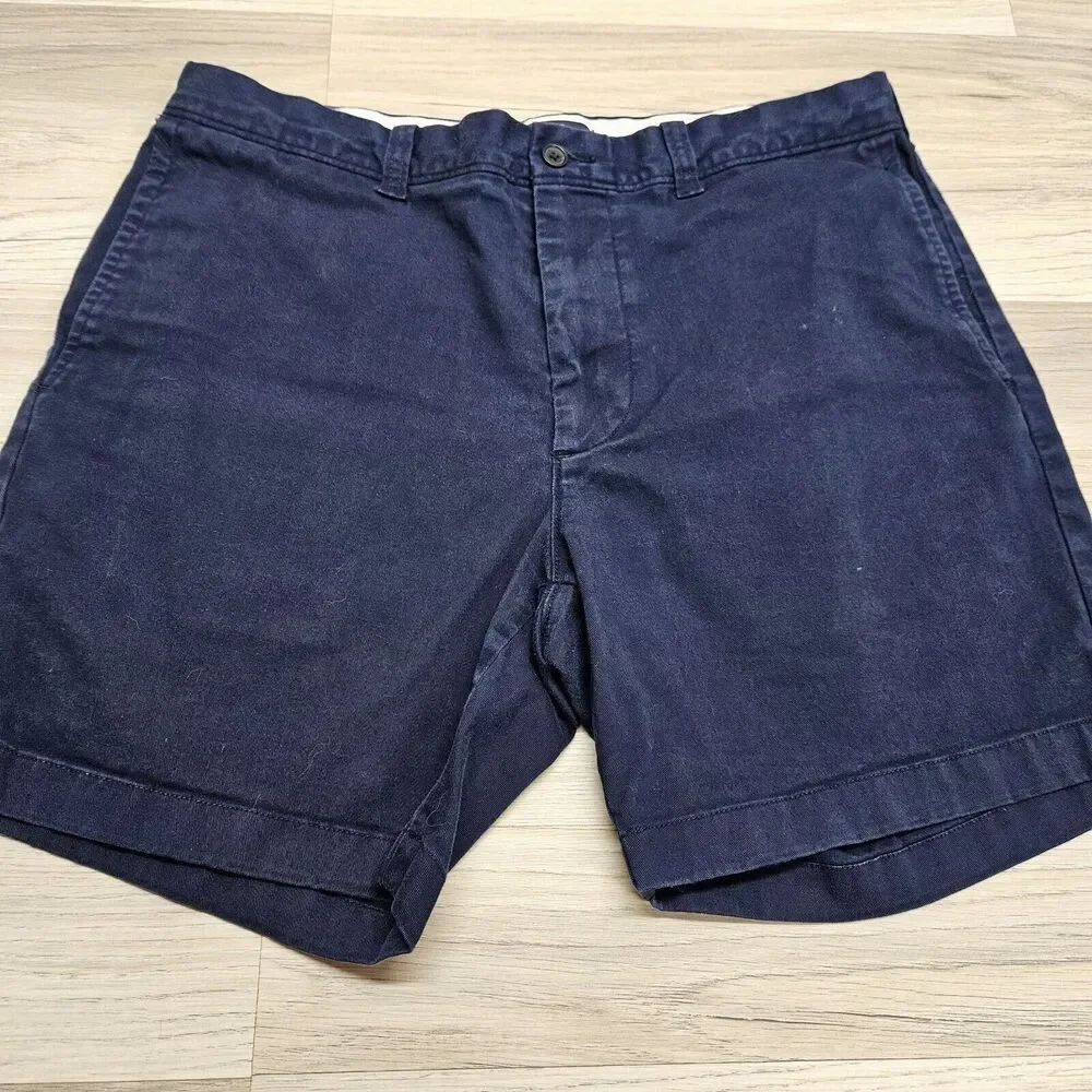 J. CREW Mens Blue Mercantile Flex Shorts Size 34